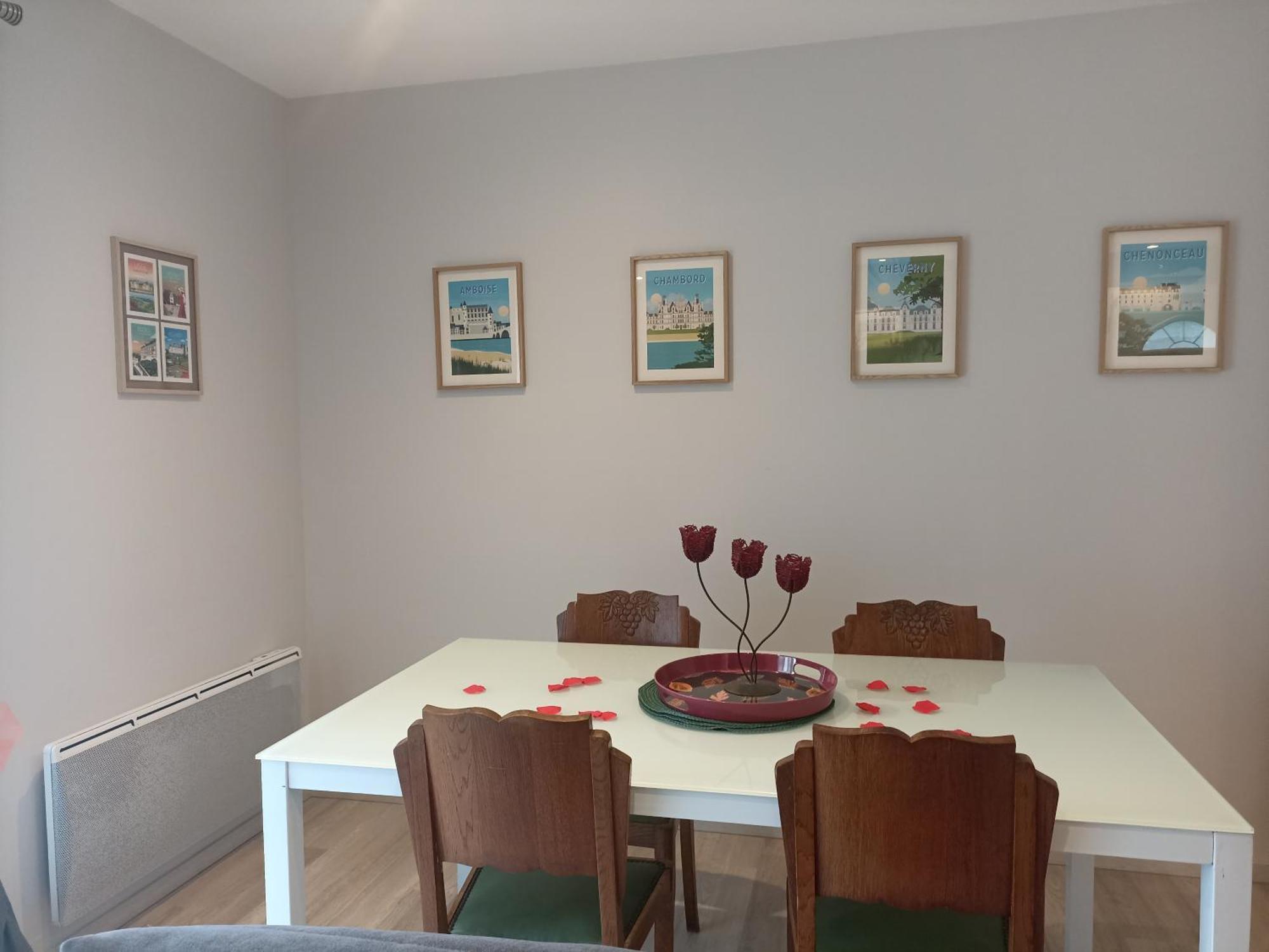 Entre 2 Chateaux Onzain Kamer foto